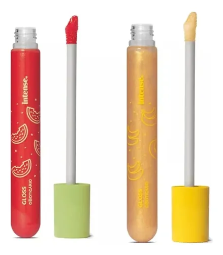 Combo Gloss Intense: Incolor 5ml + Banana 5,2ml